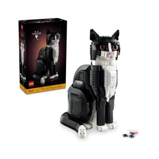 【LEGO 樂高】積木 Ideas系列 賓士貓 貓 21349(w)