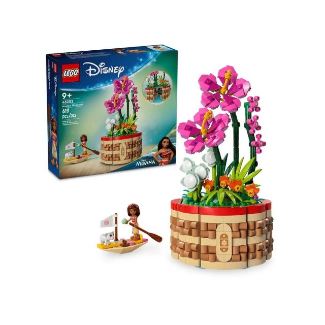 【LEGO 樂高】43252 Disney迪士尼系列 莫娜的花盆(海洋奇緣 Moana’ s Flowerpot)