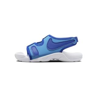 【NIKE 耐吉】Nike Sunray Adjust 6 藍白涼鞋 DX5544-400(大童鞋 休閒鞋)