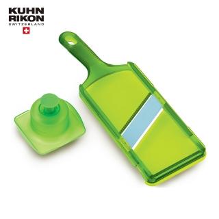 【瑞康屋Kuhn Rikon】瑞士精選廚房5金-瑞士蔬果切片刀/綠