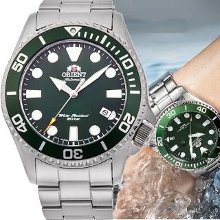 【ORIENT 東方錶】綠水鬼 200米潛水機械腕錶-43.3mm 618年中慶(RA-AC0K02E)