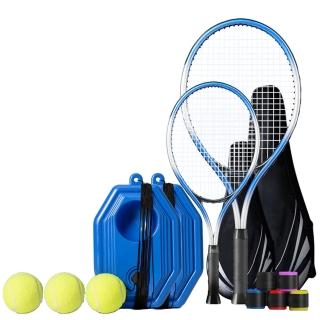 【KUS】自動回彈網球訓練器 網球拍 親子雙人款(單人網球訓練器/網球練習臺)