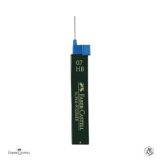 【Faber-Castell】0. 7mm 自動鉛筆芯-HB 6入組(原廠正貨)