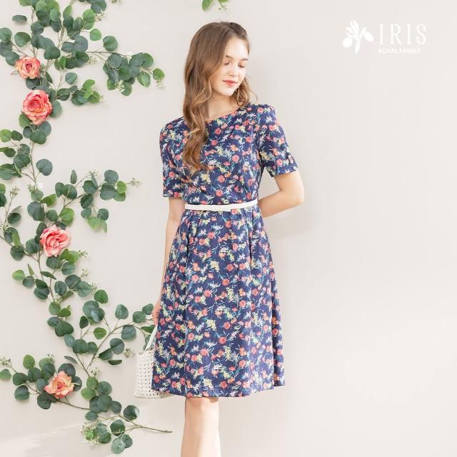 【IRIS 艾莉詩】夏日花園印花洋裝-2色(42667)