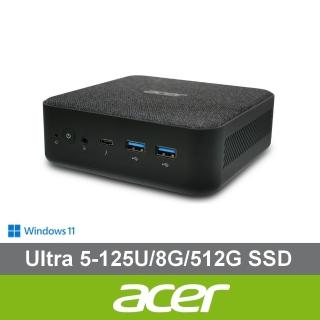 【Acer 宏碁】RB102 Ultra5 迷你電腦(RB102/Ultra5-125U/8G/512G SSD/W11)