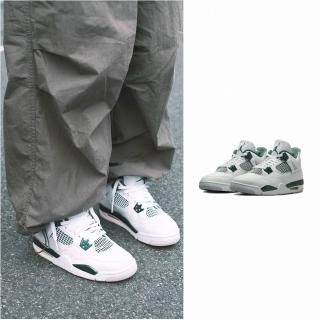 【NIKE 耐吉】AJ4 Air Jordan 4 Retro 男鞋 白 綠 白綠 復古 氧化綠 籃球鞋 Oxidized Green FQ8138-103