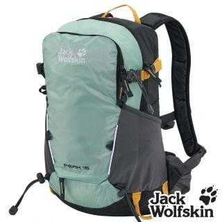 【Jack wolfskin 飛狼】Peak 15L 登山背包 健行背包(冰晶綠)