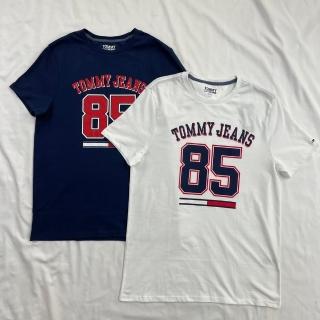 【Tommy Hilfiger】Tommy Hilfiger 短T 現貨 Tommy Jeans 足球85 設計款 短袖 湯米(短袖 T恤)