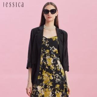 【JESSICA】輕薄舒適透氣天絲西裝外套J43004