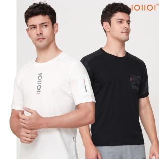 【oillio 歐洲貴族】2款 男裝 短袖純棉圓領衫 簡約款 吸濕排汗透氣 彈力TEE(法國品牌 有大尺碼)