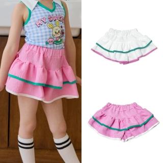 【韓國 sera】荷葉線條蛋糕褲裙(TM2405-299-B)