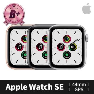 【Apple】B+ 級福利品 Apple Watch SE GPS 44mm 鋁金屬錶殼(副廠配件/錶帶顏色隨機)