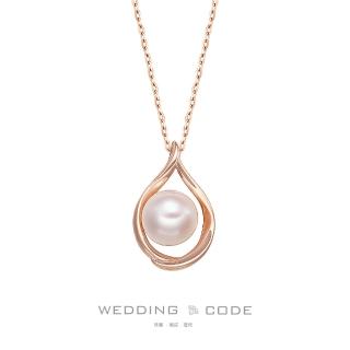 【WEDDING CODE】14K金 珍珠鑽石項鍊 4473(618 禮物)