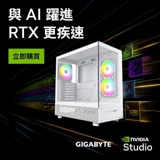 【技嘉平台】i7二十核GeForce RTX 4060 Ti Win11{水冷武神W}海景電競機(I7-14700F/B760/32G/1TB/WIFI)