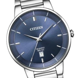 【CITIZEN 星辰】官方授權 簡約手錶 40mm(BI5120-51L 禮物推薦)