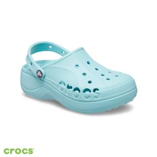 【Crocs】女鞋 貝雅厚底經典雲朵克駱格(208186-4SS)
