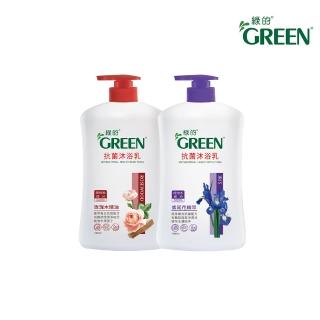 【Green 綠的】抗菌沐浴乳1000ml(玫瑰木精油/鳶尾花精萃)