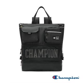 【Champion】官方直營-C-LIFE 兩用後背包(黑色)