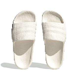 【adidas 愛迪達】Adilette 22 W 女鞋 白色 地形圖 一體式 拖鞋 IG8263