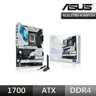 【ASUS 華碩】ROG STRIX Z790-A GAMING WIFI D4+I5 12600K(M+C組合包)