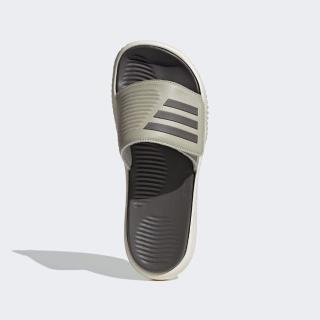 【adidas 愛迪達】ALPHABOUNCE 運動拖鞋(IG5948 男鞋 涼/拖鞋 灰)