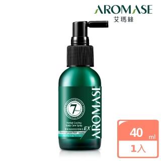 【Aromase 艾瑪絲】進階版草本強健養髮精華液EX-涼感 40ml(髮密度養成/提升豐厚感)