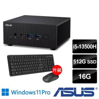 【ASUS 華碩】i5迷你商用電腦(PN64-E1/i5-13500H/16G/512G SSD/W11P)
