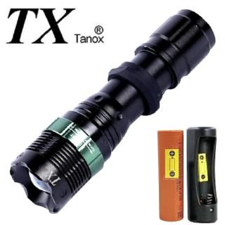 【TX特林】T6LED旋轉變焦強亮手電筒(T-8459-T6)