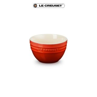 【Le Creuset】瓷器韓式飯碗10cm(櫻桃紅)