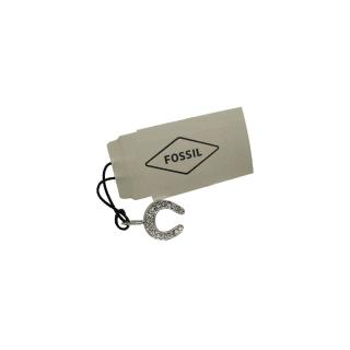 【FOSSIL】Fossil 文具吊飾 現貨 銀色 不鏽鋼 吊飾 包包掛件 附束口袋(吊飾)