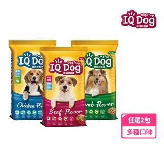 【IQ DOG】聰明狗乾糧 13.5-15KG(任選兩包)(狗飼料)