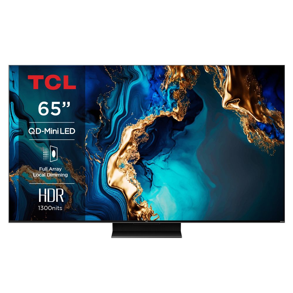 TCL 65QM8B【TCL】65型 4K QD Mini LED 144Hz Google TV 量子智能連網液晶顯示器-基本安裝 雙11限定(65QM8B)