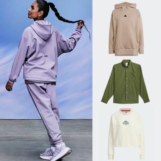 【adidas 愛迪達】運動服 長袖上衣 大學T 衛衣 男上衣 帽T 長褲(IN5116&IS4336&IS9304&IU0081 ...