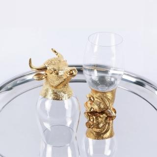 【5IVE SIS】紅酒杯-動物系列/金-momo購物網 - 好評推薦 - 2026年4月