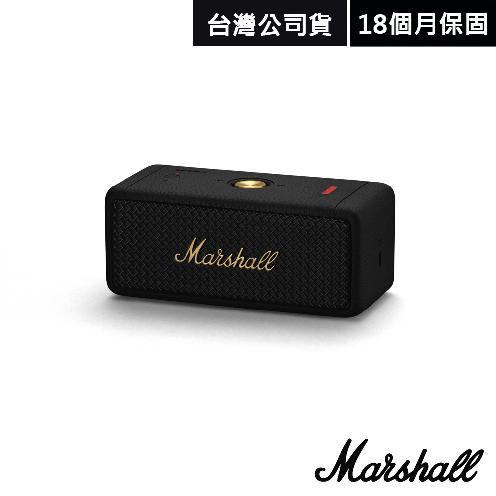 Marshall Emberton II【Marshall】Emberton II攜帶式藍牙喇叭(公司貨 第二代古銅黑)