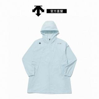 【DESCENTE】BTF TEAM LIGHT WEIGHT WIND BREAK JACKET 女士 英國鐵人三項隊聯名款 外套(薄荷色 ...