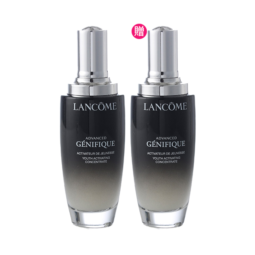 蘭蔻超未來肌因賦活露【LANCOME 蘭蔻】小黑瓶100ml(買一送一/超未來肌因賦活露國際航空版)