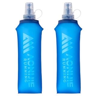 【AONIJIE】奧尼捷 500mL 折疊軟水壺 附防塵蓋 兩入組