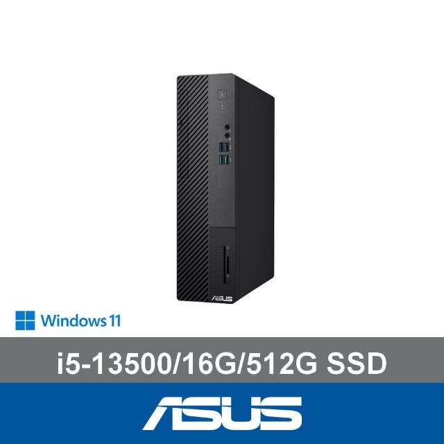 ASUS 華碩】i5 14核文書電腦(i5-13500/16G/512G SSD/W11/H-S500SE 