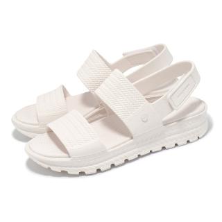 【SKECHERS】涼鞋 Arch Fit Footsteps-Sunny Days 女鞋 米白 支撐 緩衝 雙帶(111461-WHT ...