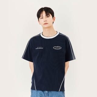 【Mark Gonzales】男女同款 MG TEAM 華夫格T恤-深藍色-momo購物網 - 好評推薦 - 2026年5月