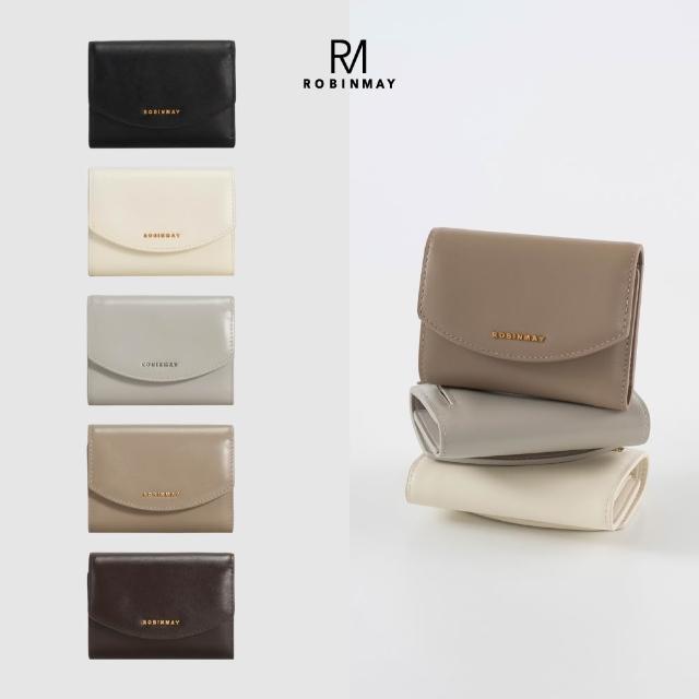 ★ROBINMAY 漫夜真皮掀蓋短夾 コンパクト ミニウォレット/送料込 ROBINMAY】漫夜真皮掀蓋短夾(壓扣封口/多色任選) - momo購物網