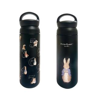 【PETER RABBIT 比得兔】比得兔手提式304 不鏽鋼保溫杯 環保杯500ml