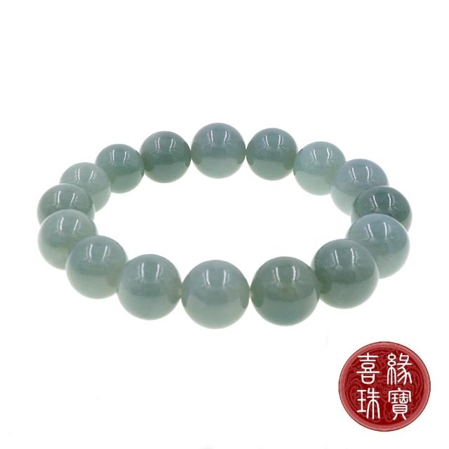 可言美翡翠手串：蓝绿色帝王级独山玉！原产地直出的贵气感谁顶得
