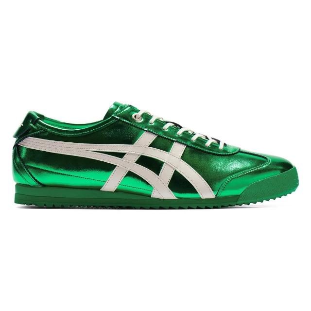 Onitsuka Tiger】鬼塚虎官方旗艦店金屬感綠色MEXICO 66 SD