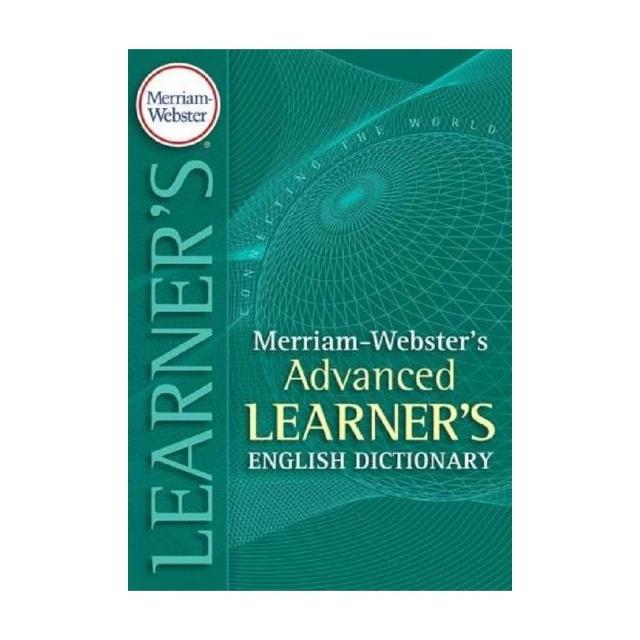 辞書Merriam-Webster's Advanced Learner's Merriam-Websters Advanced Learners English Dictionary