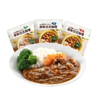 【MOS摩斯漢堡】日式咖哩調理包12入 原味任選(牛肉/豬肉/雞肉 露營 居家 登山 的好滋味)(料理包)