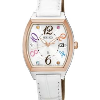 【SEIKO 精工】太陽能氣質優雅時尚女錶(鱷魚皮錶帶/V137-0CE0S)-momo購物網 - 好評推薦 - 2026年5月