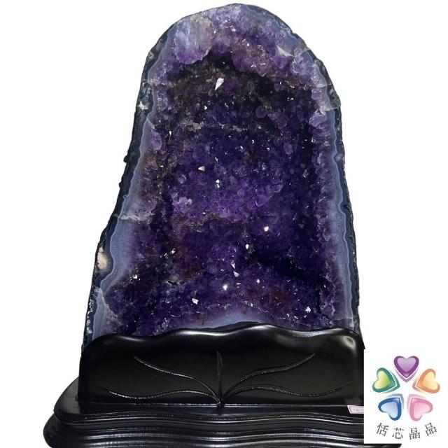 紫水晶洞 恬芯晶品】巴西高品紫晶洞18.25KG新居財位擺設MA15(紫水晶洞開運水晶洞