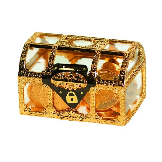 即期品【Steenland】金幣巧克力寶藏盒100g - momo購物網- 好評推薦